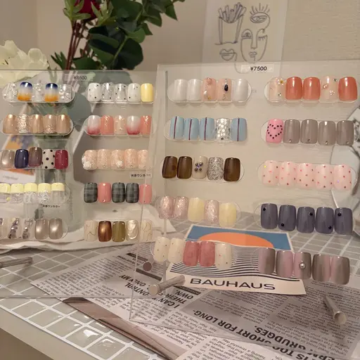 《オフありドライケア込み》40種から選べる定額デザイン‪‪ෆ‪.*