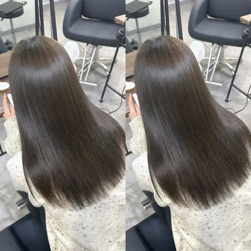 人気NO１⭐︎カット+カラー+超音波TR⭐︎ロング料金無し