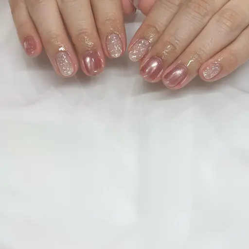 話題のマグネットネイル💅🏻他店オフ込/フィルイン対応✨透明感×血色感UP！丁寧なウォーター付き✨