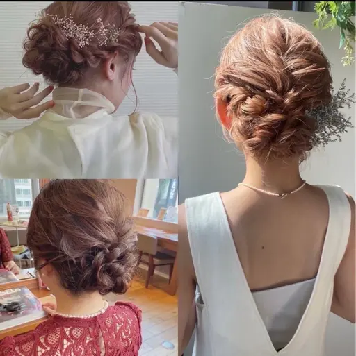 ヘアアレンジ練習モデル🌟➕トリートメントorクイックヘッドスパ付き