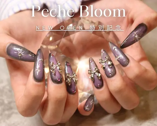 💖限定2名💖持ち込みデザイン☆ニュアンス10本デザインアートコース