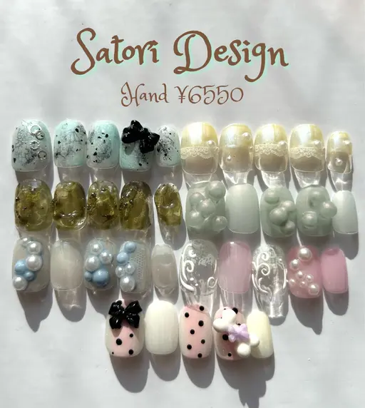 satori Design /初回オフ無料 　　　　　　　　　　　　　　　インスタ@satori_niconail