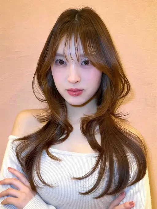 【当日ご予約限定💖】似合わせレイヤーカット🪽+水光感カラー💎+補修ケアトリートメント🪄