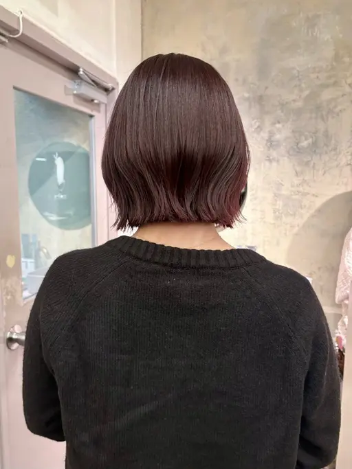 初めての方限定/透明感ワンカラー+バイカルテ６stepトリートメント🐈スタイリング付き♡