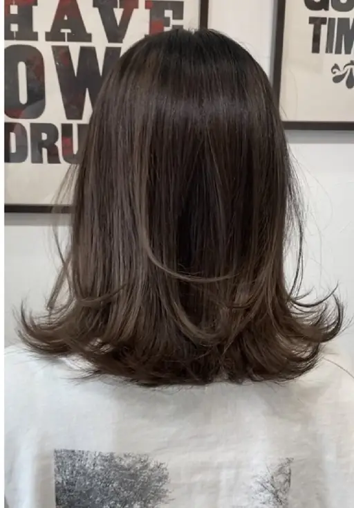 カット+透明感カラー(ワンカラー)+クイックトリートメント