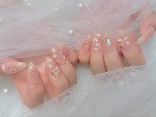 オフ込み120分つけ放題コース⭐︎お時間内にできるデザインになります⭐︎(目安6​〜​10本アート)