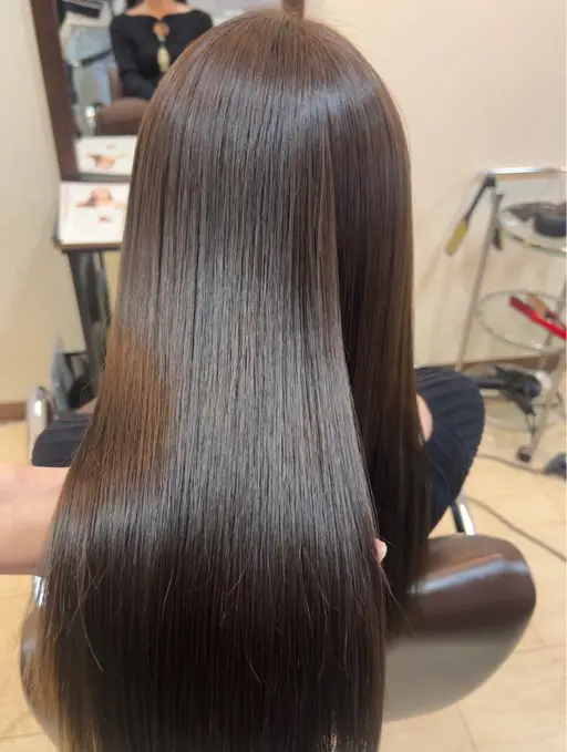 【当店1番人気❣️】straight + cut