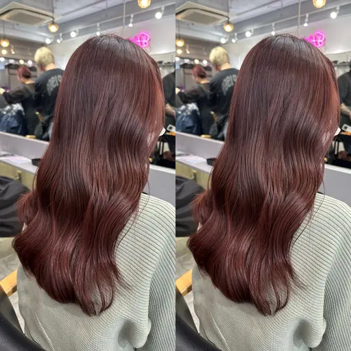 新規限定🉐minimo限定【艶カラー+ダメージリペア3stepトリートメント】暖色or寒色ok