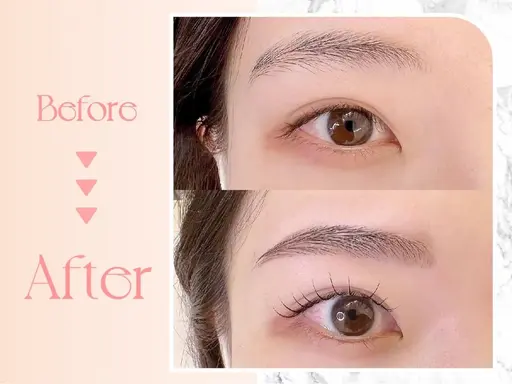 🦋まつ毛パーマ+アイブロウWAX🦋