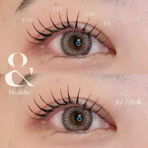 【10​〜​20代限定*】LEDエクステ🩵100​〜​120本×パーマ"&Healthy"🎀