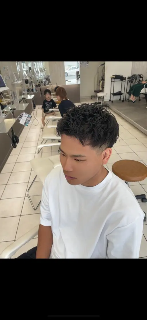 人気No.2✂︎メンズカット➕アイブロウ➕シャンプー【メンズ／似合わせ／ナチュラル／センターパート／マッシュ】