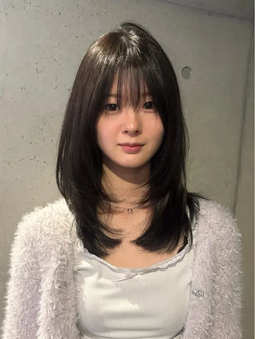 🎀初回人気No.1🎀韓国レイヤーカット＋透明感カラー＋3step