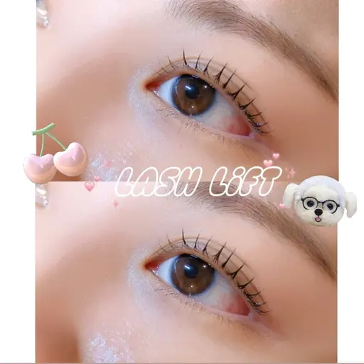 【人気No.1🥇🎀】まつげパーマorパリジェンヌ 選べるクーポン🍒(コーティング付き🪄)