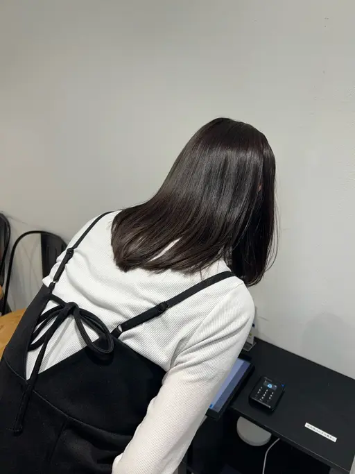 毛髪クレンジング+酸熱髪質改善トリートメント