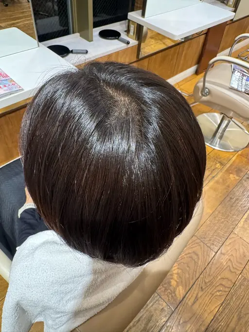 白髪染めリタッチ＊