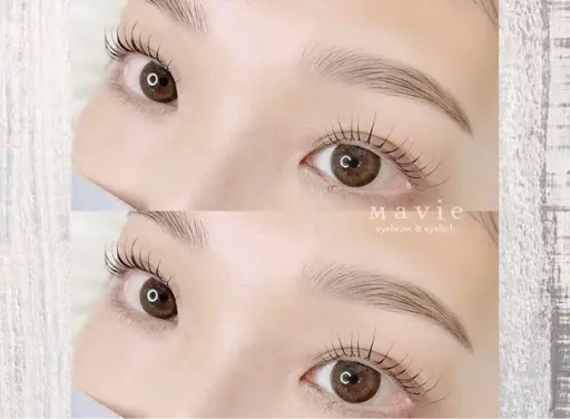 半額【4月17日(金)まで期間限定】美眉アイブロウスタイリング(WAX+間引き+メイク)+まつ毛パーマ💖✧︎*。