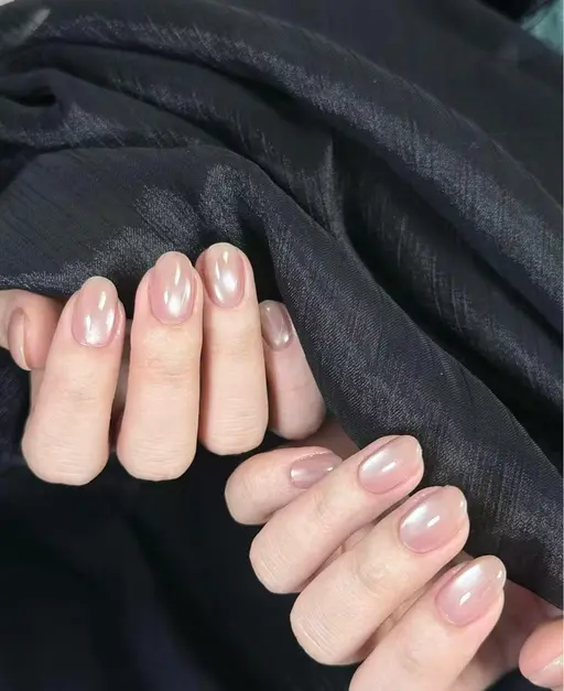 【2色選べる】自爪ピカピカ☆マグネットワンカラー《新規ジェルオフ無料》