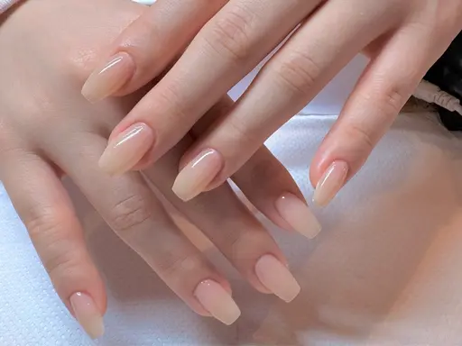 自爪シンプルコース【ワンカラー、グラデーション】※オフあり