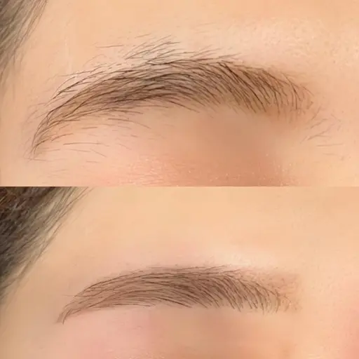 眉毛矯正× 眉毛ワックス