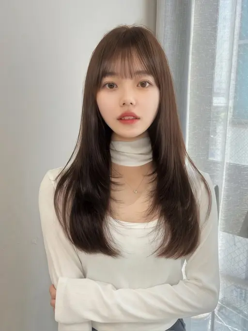 【ミニモ限定メニュー🌟】カット＋最高級カラー＋トリートメント🎀 【髪質改善/艶髪/韓国風】