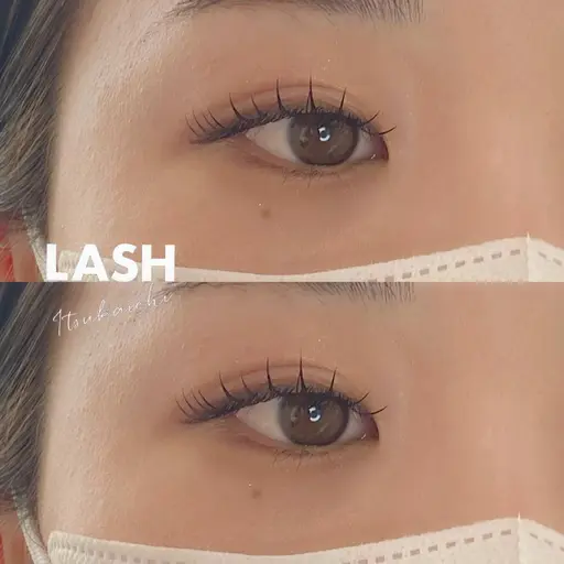 フラットラッシュ　120本(エクステオフ無)