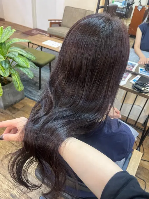 1日🈳⭕️透明感カラー＋3stepトリートメント♡