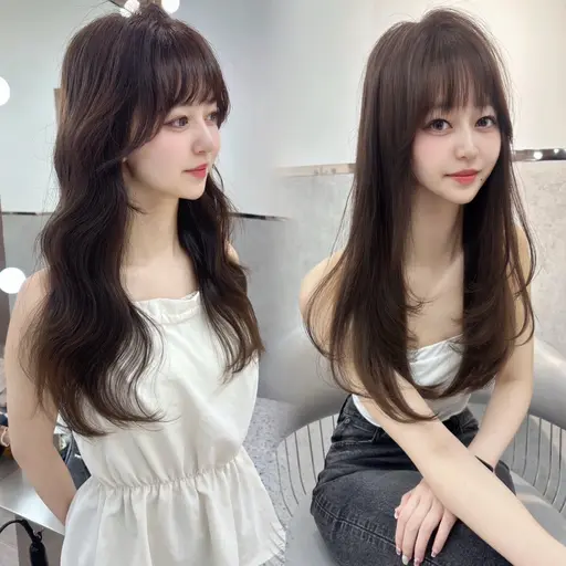 🎀4月限定🎀流行りの韓国風レイヤーカット🇰🇷🩷＋髪質改善クイックトリートメント🫧（※ミニモ限定価格です）