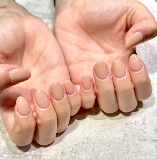 【パラジェル】オフ有りワンカラーネイル