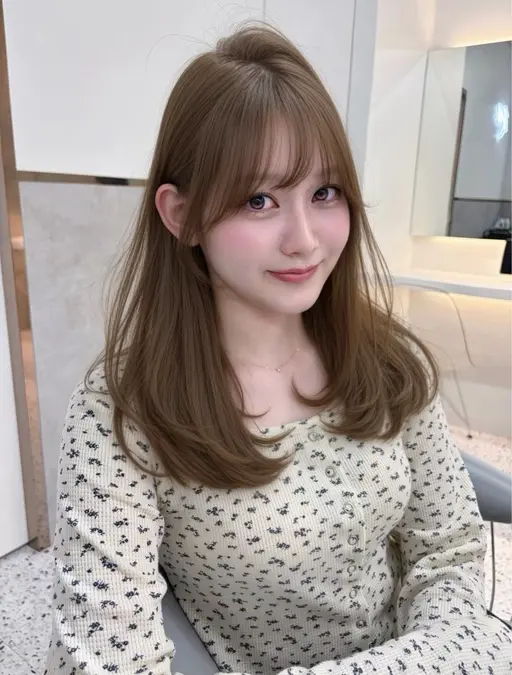 【ご新規様限定クーポン‼️】🎀カット+透明感カラー+髪質改善トリートメント🎀【ロング料金なし🌟】
