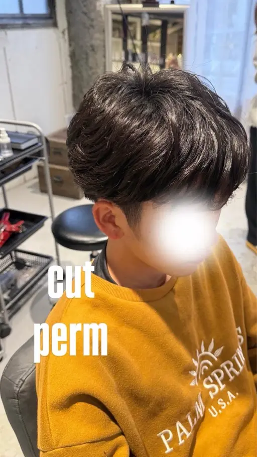 men's cut (10:00~17:30受付)