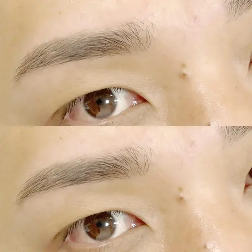 ⭐︎メンズ美眉スタイリング（眉毛/アイブロウワックス）　お顔の黄金比に合わせて美眉へ♪［南越谷］