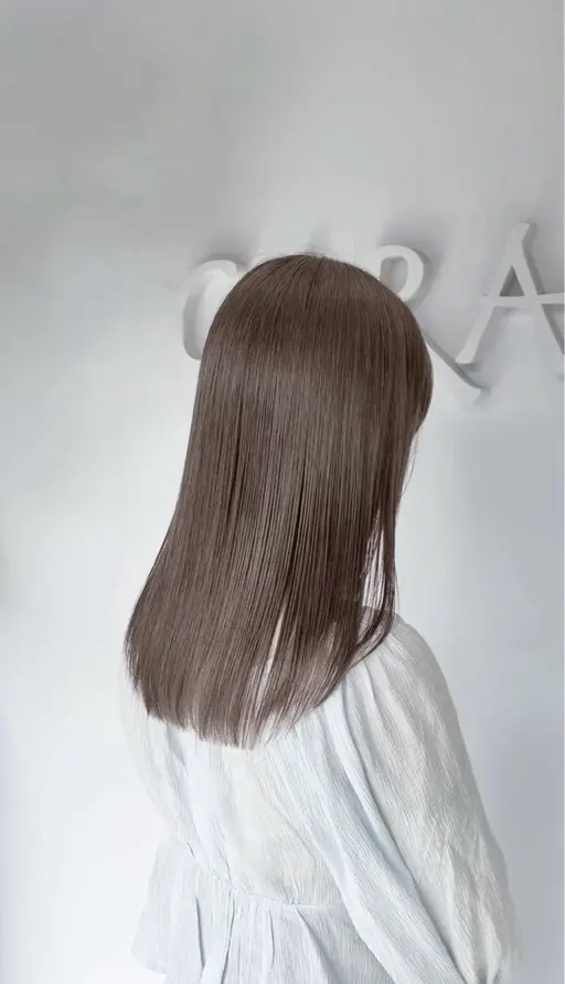 ✨ワンカラーで明るく✨カット×カラー/超音波アイロンでしっかりケア🌟6stepトリートメント🎀