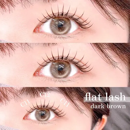 【エクステ】🧸フラットラッシュモデル募集🧸オフある方！100～120本前後※付けたし不可※10時、11時、12時