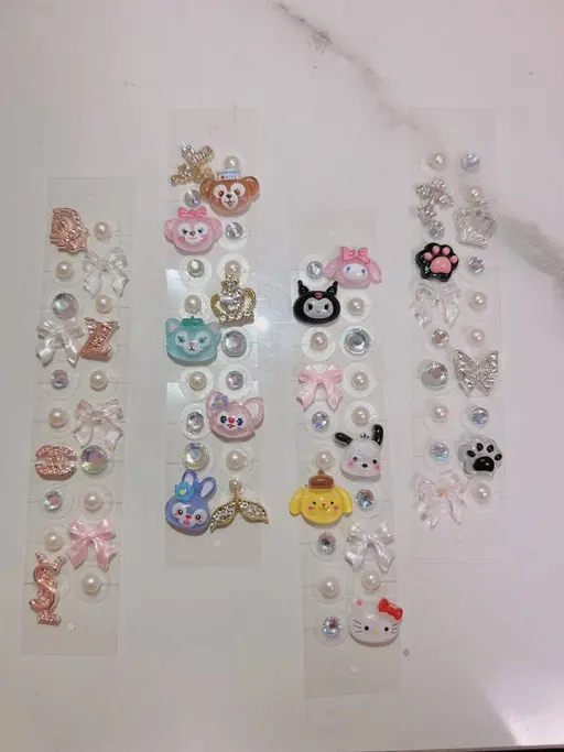 💎耳ツボジュエリー💎キャラパーツ&ロゴパーツ多数取り揃えております🎀