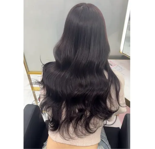ブリーチなし透明感カラー ୨୧ .*・゚