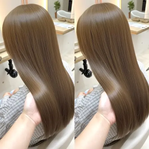 【乾かすだけでまとまる🪞】カット➕透明感カラー➕髪質改善トリートメント