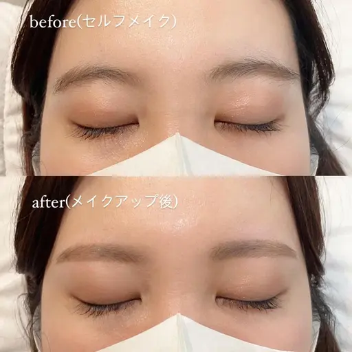 敏感肌でも安心な肌に優しいワックス使用◎骨格別✨眉毛wax脱毛✨アイブロウワックススタイリング✨メイク仕上げ付き♡