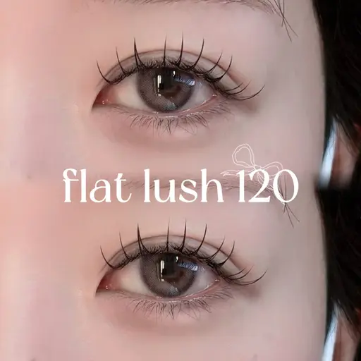 フラットラッシュ120本‎🤍