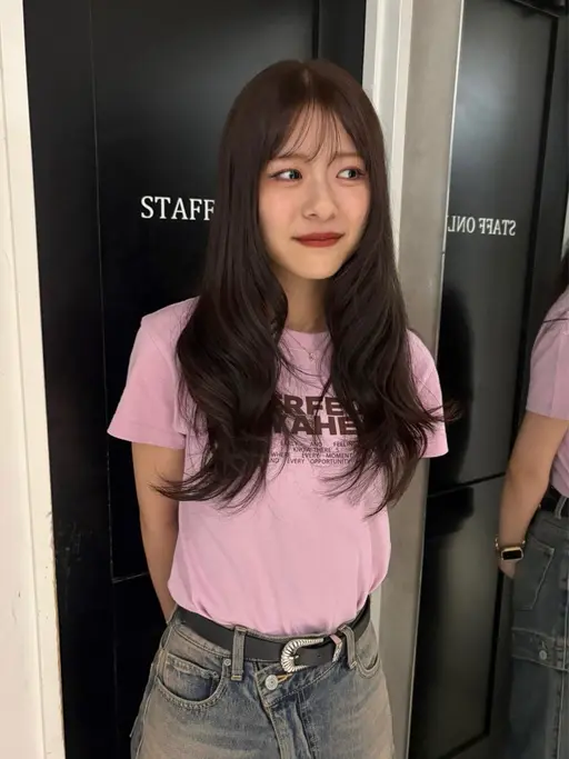 全体カラー + 毛先カット + 2stepトリートメント + コテ巻き🎀