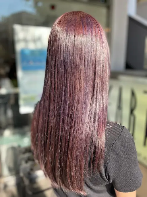 春色暖色🎀ブリーチなしダブルカラー🎀バブルシャンプー🫧コーティングトリートメント🧴