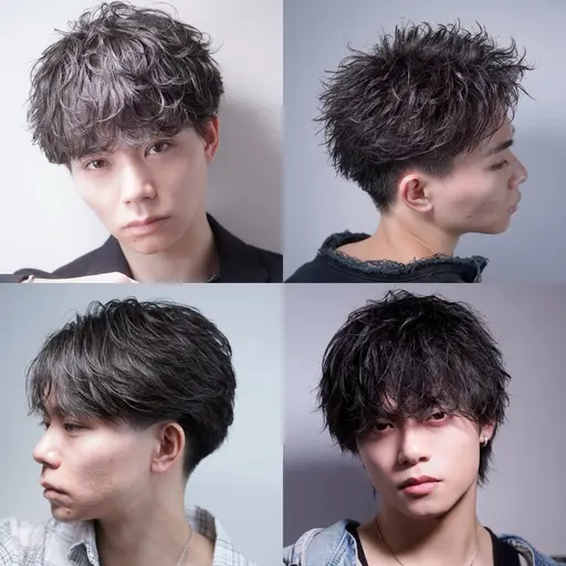 人気NO.1💡カット+選べるパーマ【波巻き・ツイスパ・シャドウ】+ケアトリートメント　¥14000→¥11200