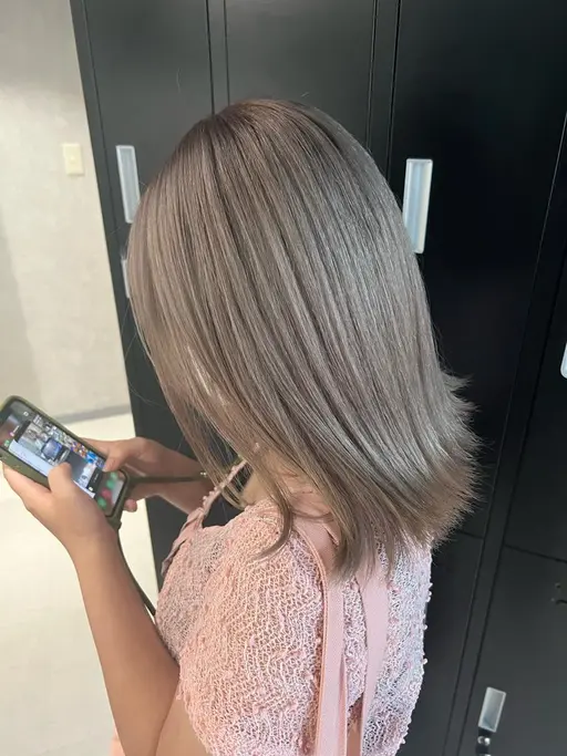 暖色も人気✨アディクシーカラー+トリートメント+ケアプロ付き✨