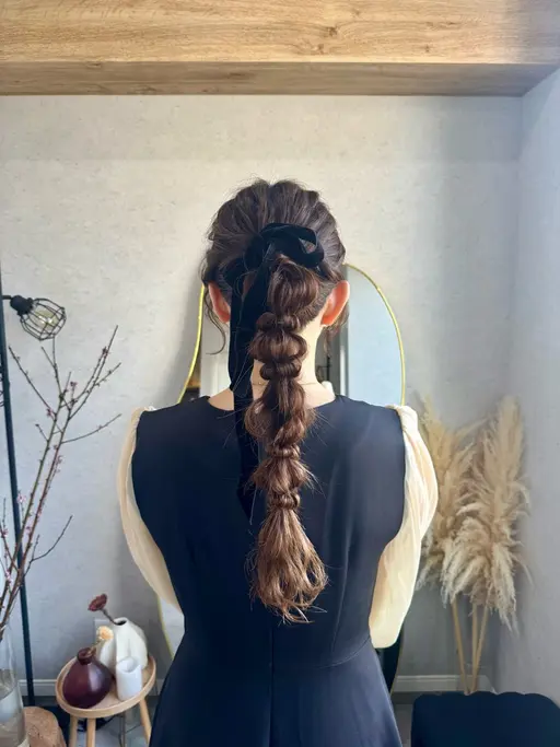 似合わせヘアセット