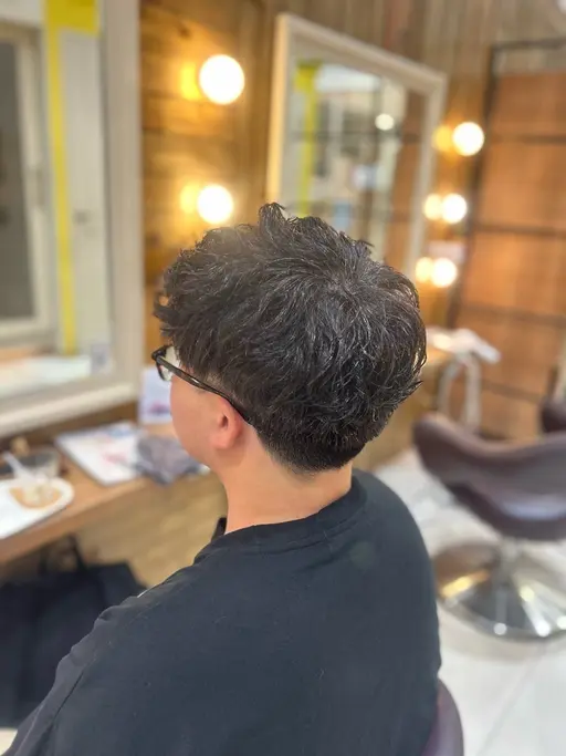 人気No.2      『𝐌𝐞𝐧𝐬』✁カット＋‎ツイストスパイラルorピンパーマ