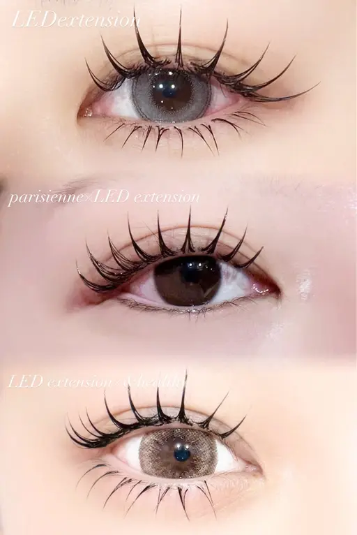 🖤 LEDエクステ120本🖤