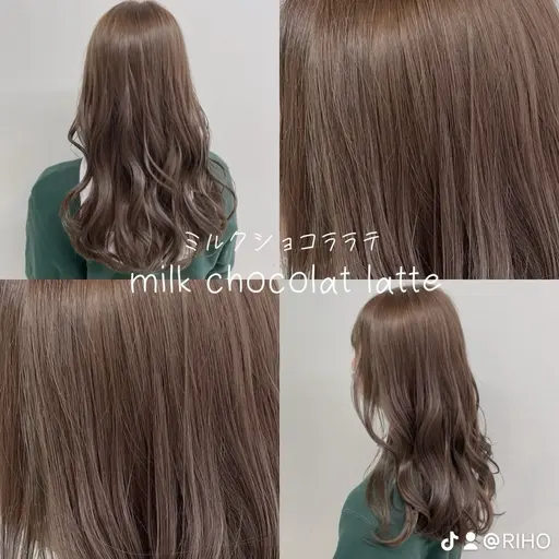 【当日限定✨クーポン】韓国風🇰🇷透明感ワンカラー➕オリジナルトリートメント🫧➕コテ巻き仕上げ🎀