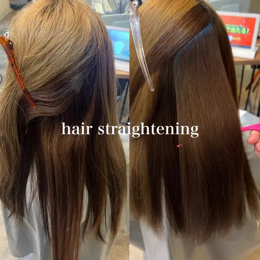 縮毛矯正＋カット✂️