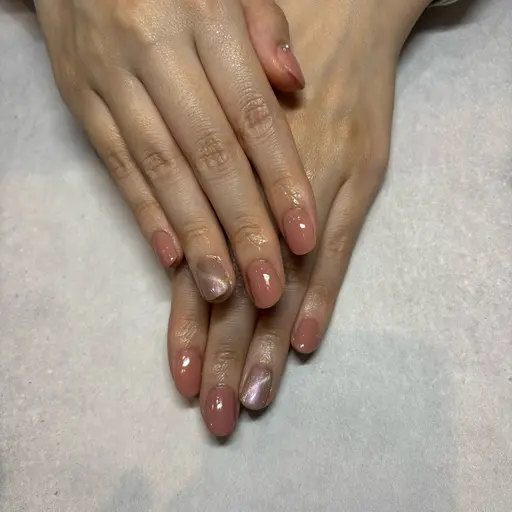 シンプルアートオフあり🫧パラジェル使用🤍