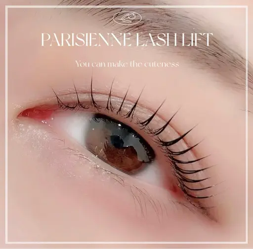 【3回目迄同価格】 平日限定パリジェンヌラッシュリフト🌸目頭から目尻にかけて根元を80度しっかり立ち上げ