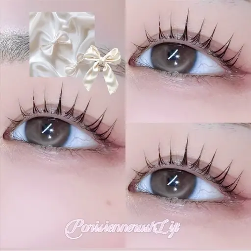 🤎4月オフなし限定!!🥨【マツエク80本】コーティング付で束感デザインにお仕上げ✨️🪄︎︎